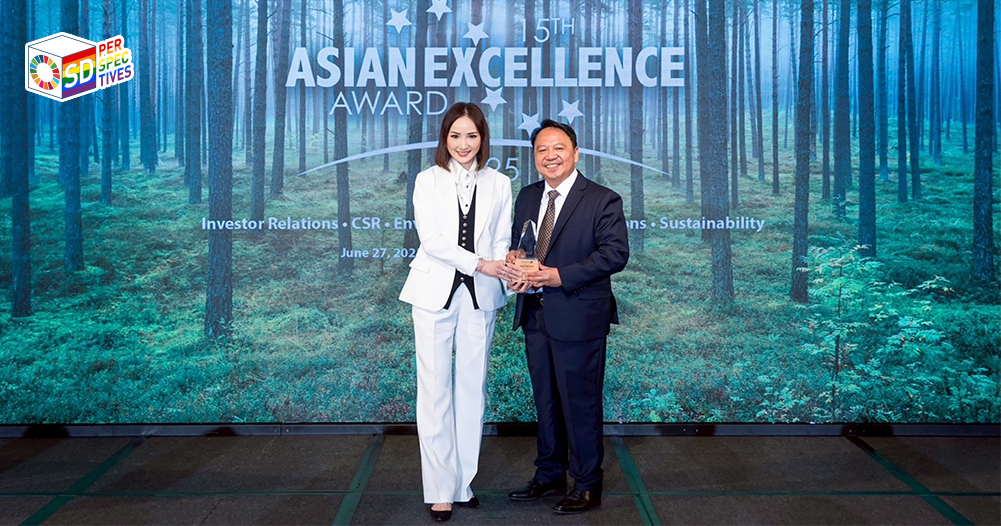 GULF wins four awards Asian Excellence Award 2025 sustainability leadership GULF 4 รางวัล Asian Excellence Award 2025 ความยั่งยืน นักลงทุนสัมพันธ์