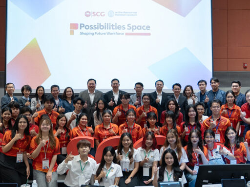 นักศึกษาและผู้บริหาร SCG กับทีม มธ. เปิดตัว “Possibilities Space: Shaping Future Workforce” เวทีสร้างประสบการณ์จริงด้าน Smart Living และ ESG