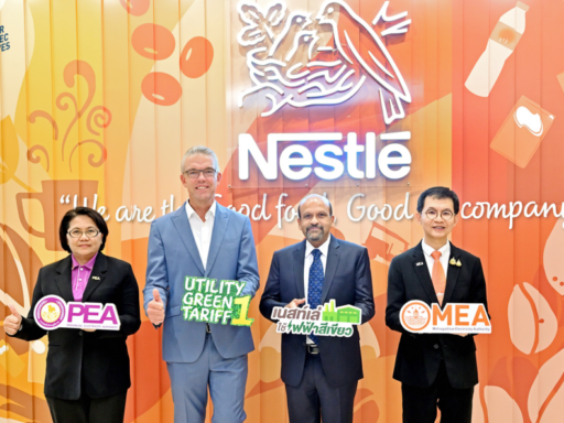 Nestlé Thailand switches to green electricity in six factories as part of its sustainability commitment