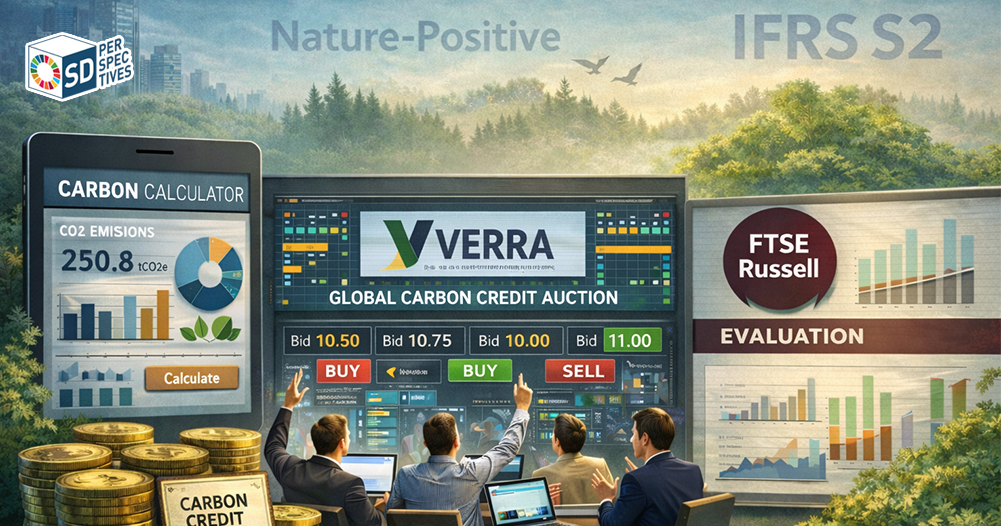 ภาพสื่อสารแนวคิด Nature Positive Carbon Ecosystem เชื่อมตลาดทุนไทย ธรรมชาติ และเศรษฐกิจคาร์บอนต่ำ – SD Perspectives : Strategic Sustainability Media in Thailand