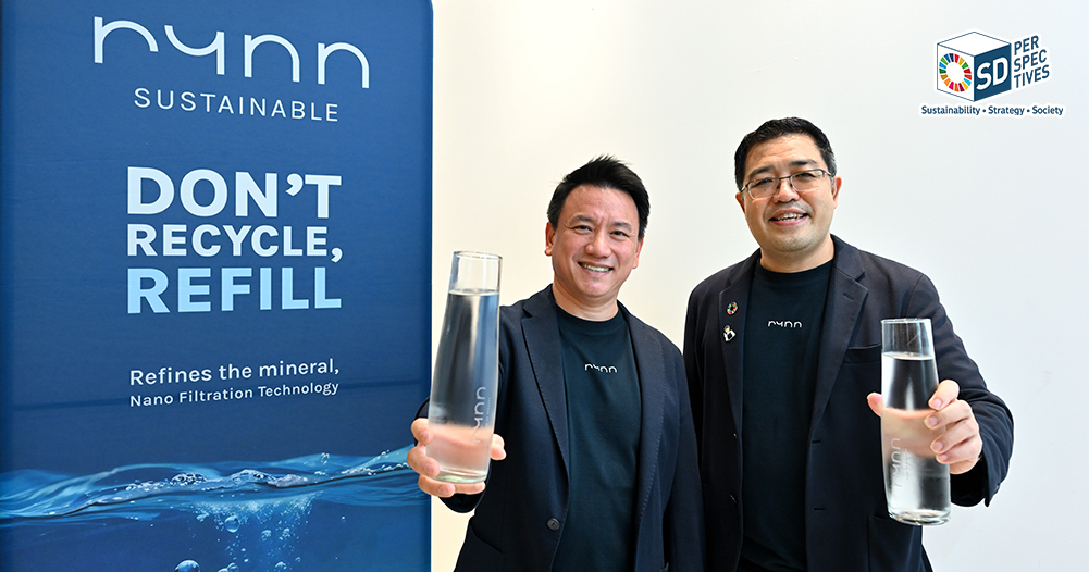 ระบบผลิตน้ำแร่ On-site ของ RYNN ในร้านอาหาร ลดขวดพลาสติกและลดการปล่อยคาร์บอน