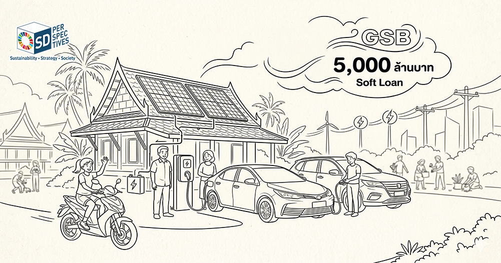 Soft Loan GSB ธนาคารออมสิน สินเชื่อโซลาร์เซลล์และรถ EV ดอกเบี้ยต่ำ ขับเคลื่อน ESG และพลังงานยั่งยืนในประเทศไทย