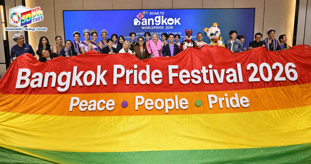 Bangkok Pride Festival 2026 parade launches Thailand’s Pride Economy and Soft Power campaign toward Bangkok WorldPride 2030 Bangkok Pride Festival 2026 ขับเคลื่อน Pride Economy และ Soft Power ไทย สู่ Bangkok WorldPride 2030