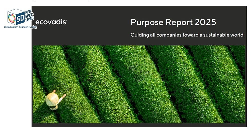 EcoVadis Purpose Report 2025 วิเคราะห์บทบาท Sustainable Procurement และ Supply Chain ESG ในการขับเคลื่อนกลยุทธ์ความยั่งยืนขององค์กรทั่วโลก