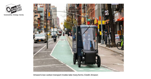 Amazon Sustainable Delivery Network ใช้รถ EV และ AI ลดการปล่อยคาร์บอนในระบบโลจิสติกส์
