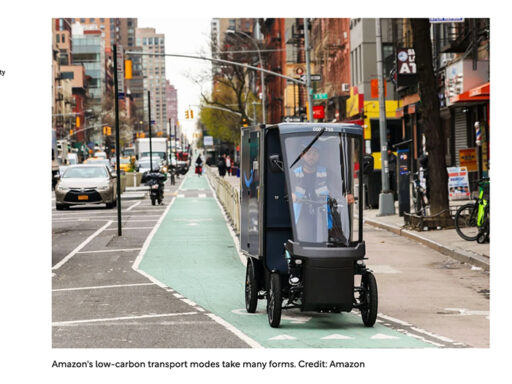 Amazon Sustainable Delivery Network ใช้รถ EV และ AI ลดการปล่อยคาร์บอนในระบบโลจิสติกส์