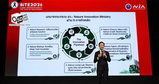 ศ.ดร.ยศชนัน วงศ์สวัสดิ์ บรรยายเรื่อง Nature Positive, Nature Tech และ Biodiversity ในฐานะเครื่องยนต์เศรษฐกิจใหม่ของประเทศไทย