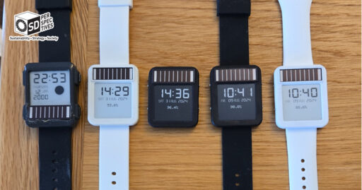 Solar Smartwatch พร้อมแผงโซลาร์เซลล์บนหน้าปัด ใช้แบตเตอรี่ได้นาน 9 เดือน และชาร์จด้วยพลังงานแสงอาทิตย์