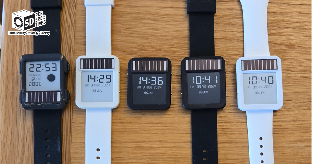Solar Smartwatch พร้อมแผงโซลาร์เซลล์บนหน้าปัด ใช้แบตเตอรี่ได้นาน 9 เดือน และชาร์จด้วยพลังงานแสงอาทิตย์