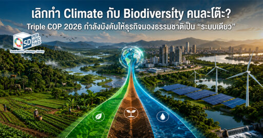 Triple COP 2026 เชื่อม Climate Change Biodiversity Land และ Water สู่ Business Strategy SD Perspectives : ESG & Business Strategy Media in Thailand