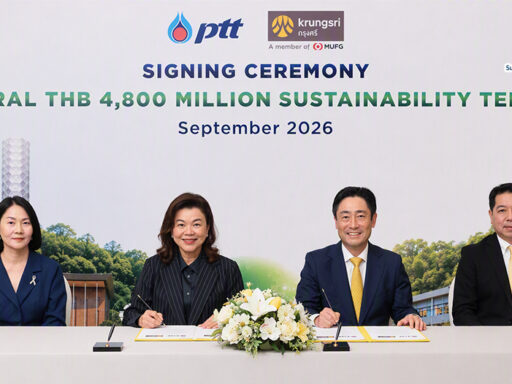 ปตท. และกรุงศรีร่วมมือด้านสินเชื่อส่งเสริมความยั่งยืน เพื่อสนับสนุนการฟื้นฟูป่าและการศึกษาวิทยาศาสตร์ SD Perspectives : ESG & Business Strategy Media in Thailand PTT and Krungsri partner on a Sustainability Term Loan supporting forest restoration and science education SD Perspectives : ESG & Business Strategy Media in Thailand